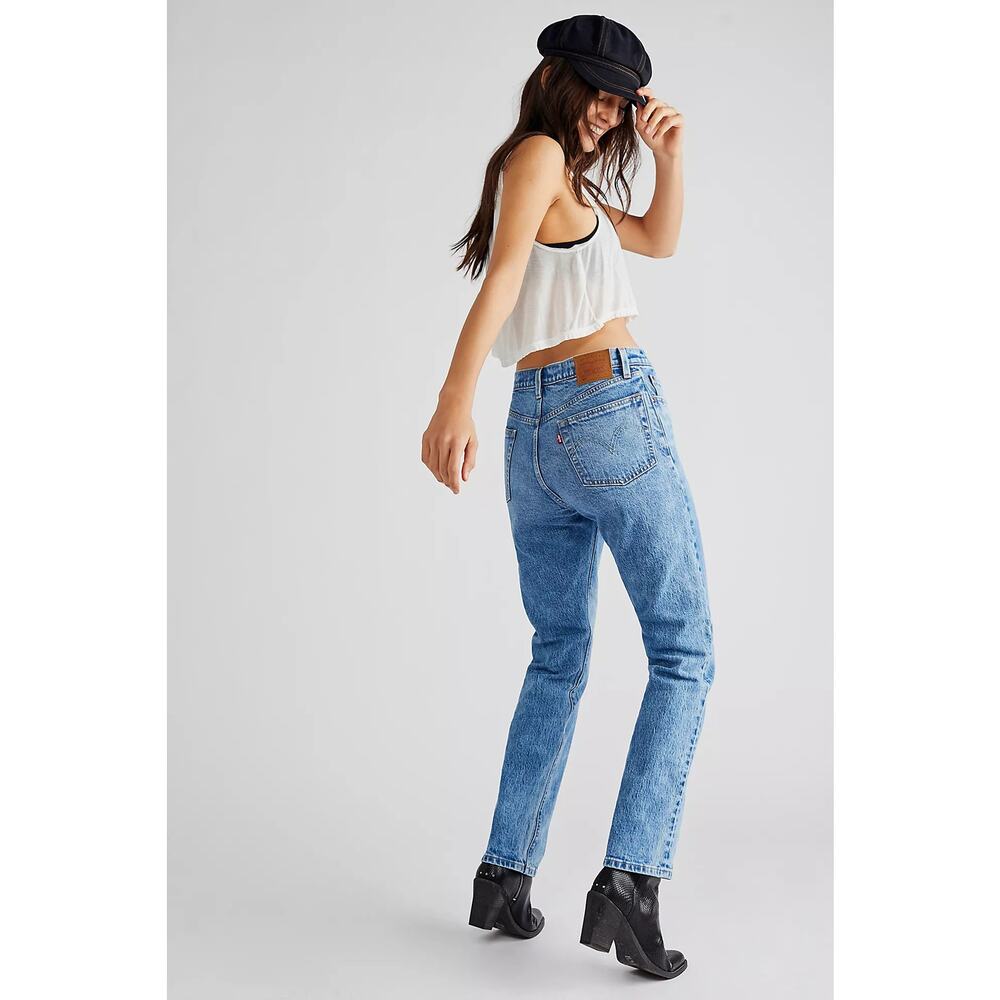 Levi's 501 Original Fit Women's Jeans Indigo 24W × 32L
